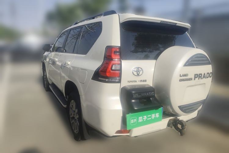 Used Toyota Prado 2018 3.5L Automatic TX-L with Rear-Mounted Spare Tire Rear Left 45 Deg