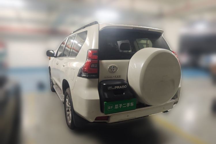 Used Toyota Prado 2018 3.5L Automatic TX-L with Rear-Mounted Spare Tire Rear Left 45 Deg