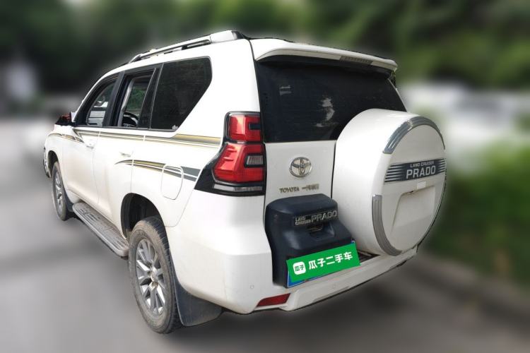 Used Toyota Prado 2018 3.5L Automatic TX-L with Rear-Mounted Spare Tire Rear Left 45 Deg