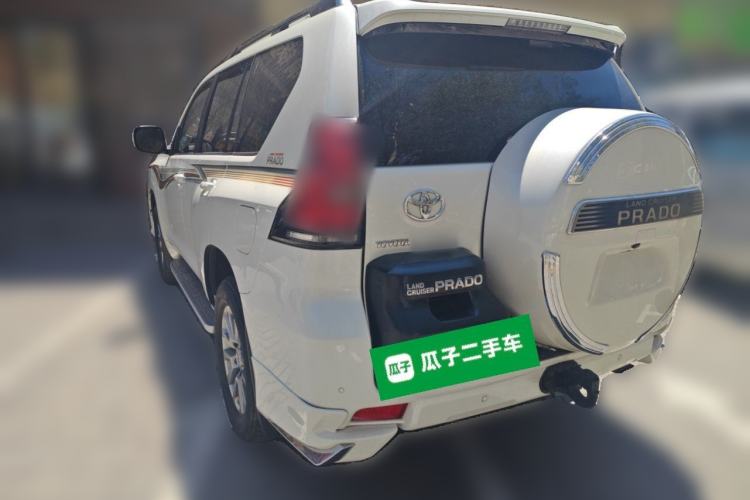 Used Toyota Prado 2018 3.5L Automatic TX-L with Rear-Mounted Spare Tire Rear Left 45 Deg