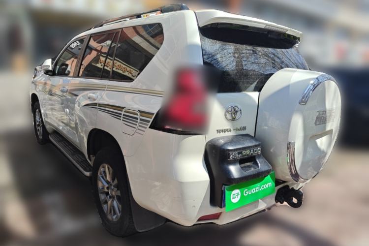 Used Toyota Prado 2018 3.5L Automatic TX-L with Rear-Mounted Spare Tire Rear Left 45 Deg