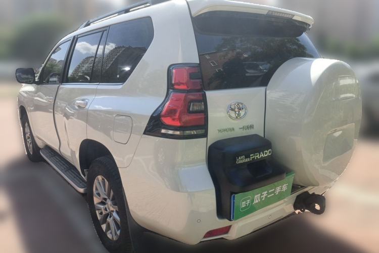 Used Toyota Prado 2018 3.5L Automatic VX NAVI with Rear-Mounted Spare Tire Rear Left 45 Deg