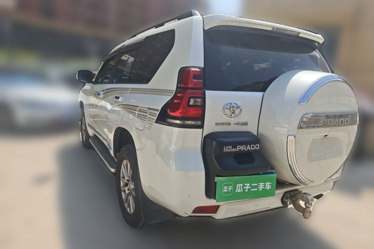 Used Toyota Prado 2018 3.5L Automatic TX-L NAVI with Rear-Mounted Spare Tire Rear Left 45 Deg