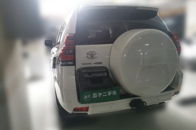Used Toyota Prado 2018 3.5L Automatic TX-L with Rear-Mounted Spare Tire Rear Left 45 Deg