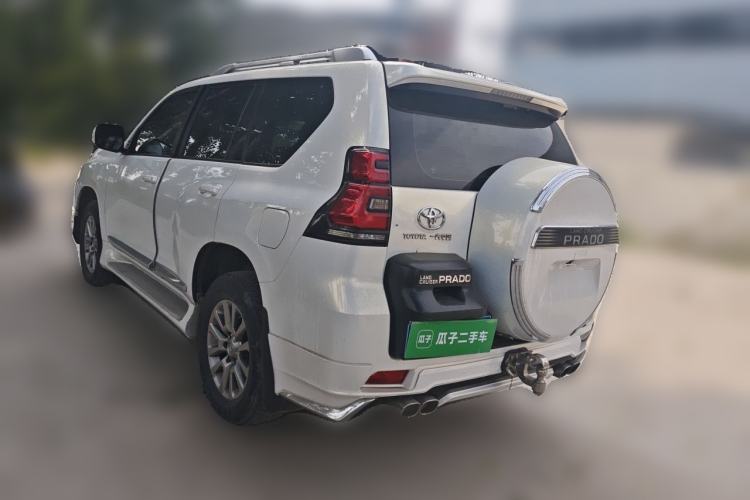 Used Toyota Prado 2018 3.5L Automatic TX-L NAVI with Rear-Mounted Spare Tire Rear Left 45 Deg