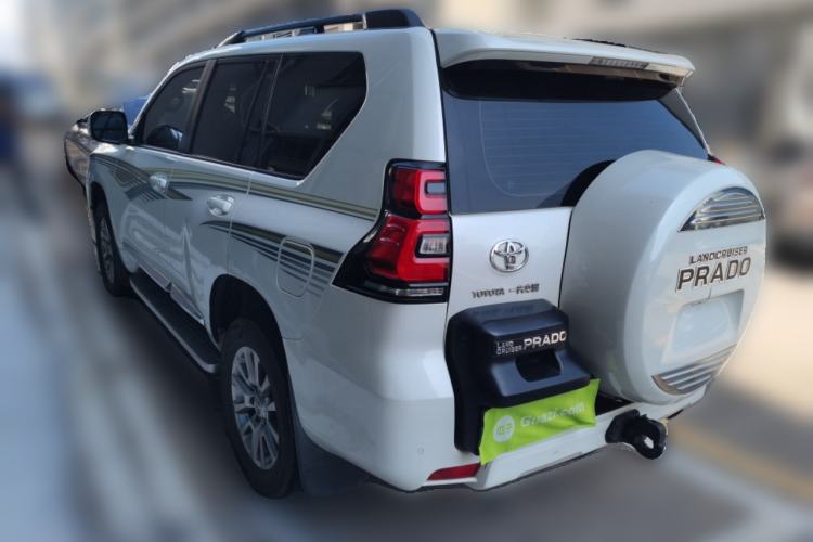 Used Toyota Prado 2018 3.5L Automatic TX-L with Rear-Mounted Spare Tire Rear Left 45 Deg