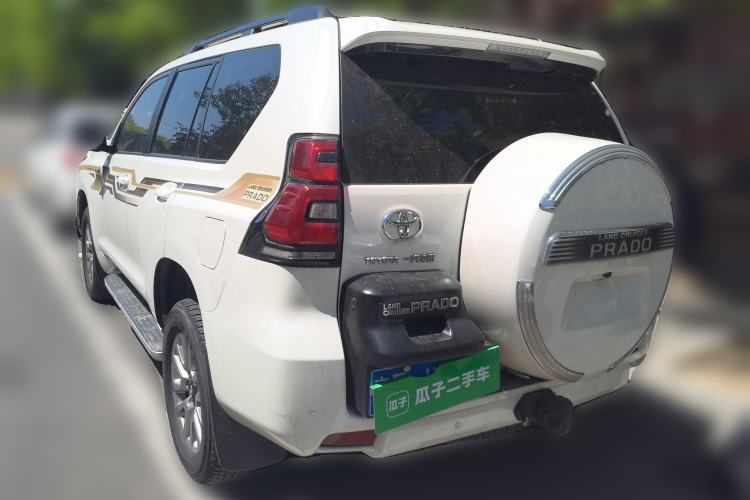 Used Toyota Prado 2018 3.5L Automatic TX-L with Rear-Mounted Spare Tire Rear Left 45 Deg