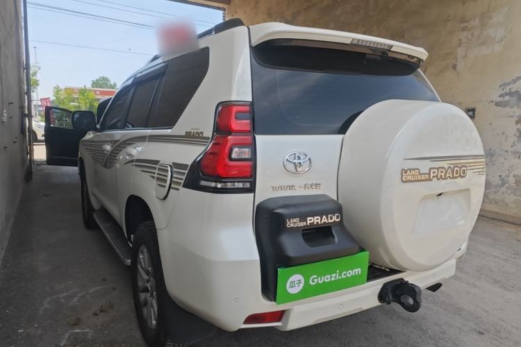 Used Toyota Prado 2018 3.5L Automatic TX-L NAVI with Rear-Mounted Spare Tire Rear Left 45 Deg