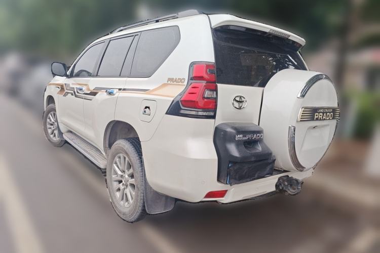 Used Toyota Prado 2018 3.5L Automatic TX-L with Rear-Mounted Spare Tire Rear Left 45 Deg