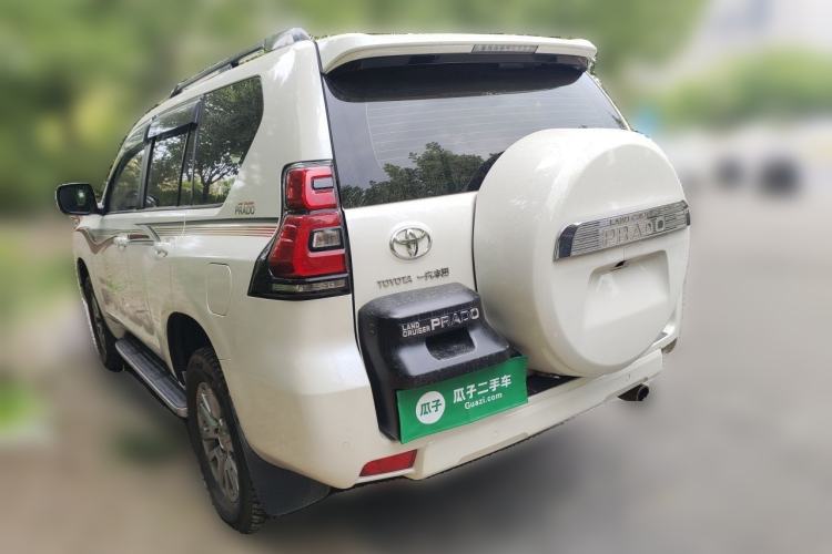 Used Toyota Prado 2018 3.5L Automatic TX-L with Rear-Mounted Spare Tire Rear Left 45 Deg