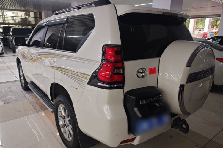 Used Toyota Prado 2018 3.5L Automatic TX-L NAVI with Rear-Mounted Spare Tire Rear Left 45 Deg