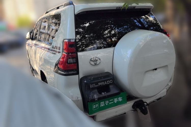 Used Toyota Prado 2018 3.5L Automatic TX-L with Rear-Mounted Spare Tire Rear Left 45 Deg