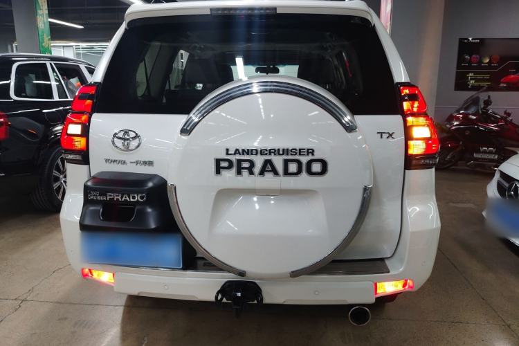 Used Toyota Prado 2018 3.5L Automatic TX-L with Rear-Mounted Spare Tire Rear