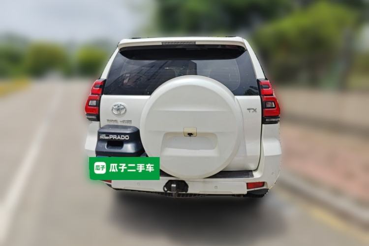 Used Toyota Prado 2018 3.5L Automatic TX-L with Rear-Mounted Spare Tire Rear