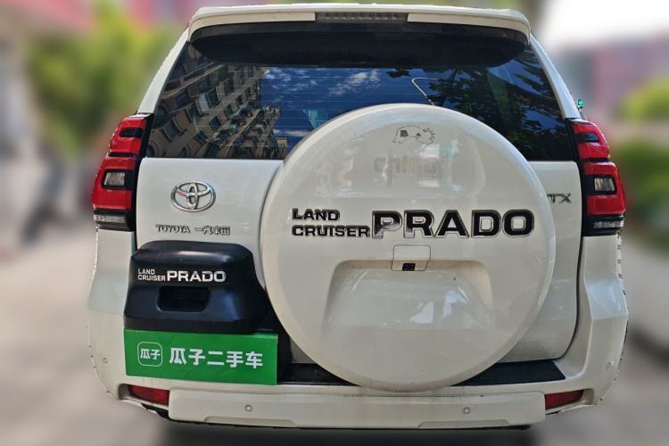 Used Toyota Prado 2018 3.5L Automatic TX-L with Rear-Mounted Spare Tire Rear