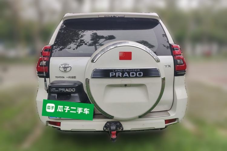 Used Toyota Prado 2018 3.5L Automatic TX-L with Rear-Mounted Spare Tire Rear