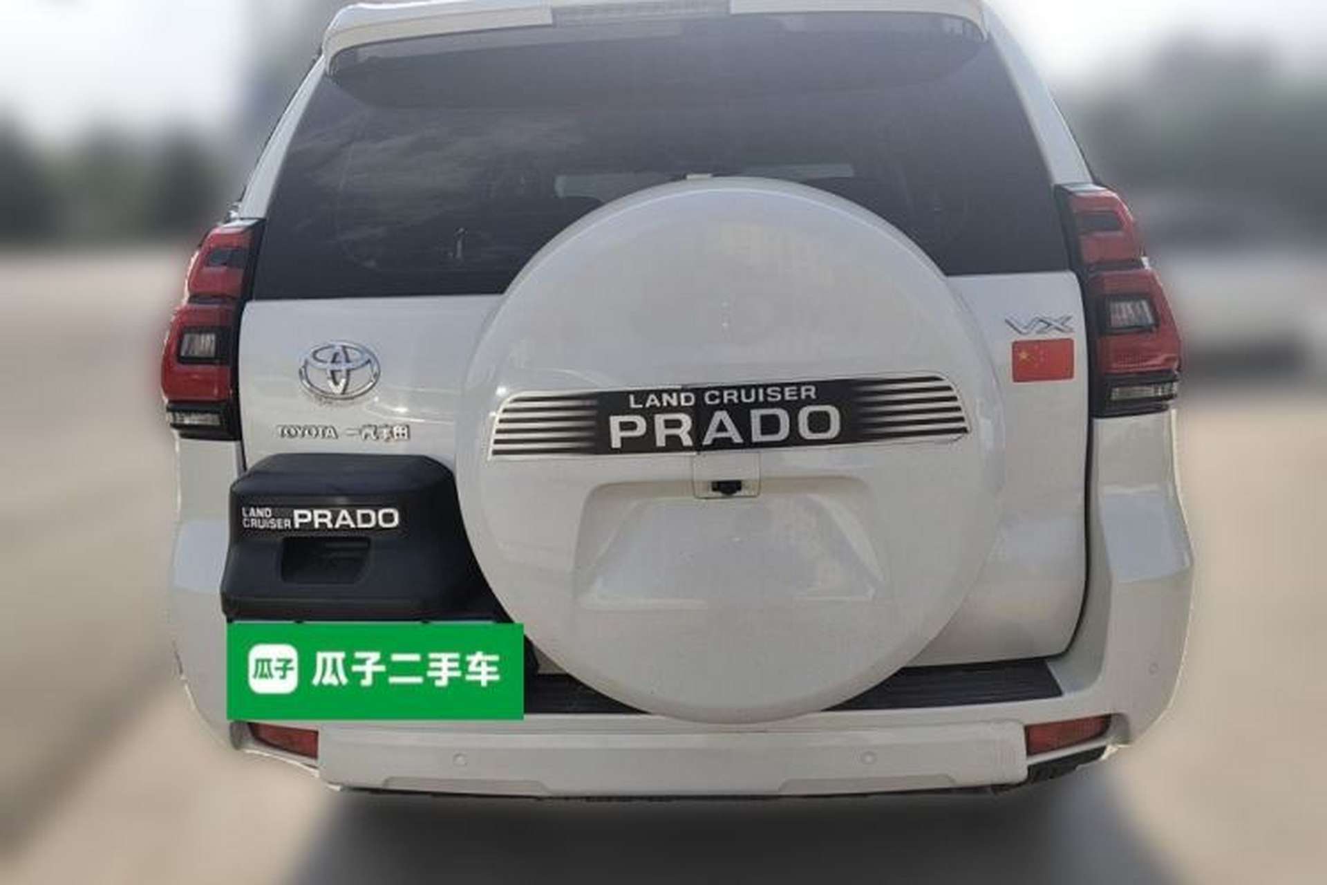 Used Toyota Prado 2018 3.5L Automatic TX-L with Rear-Mounted Spare Tire Rear