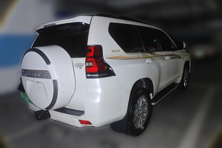 Used Toyota Prado 2018 3.5L Automatic TX-L with Rear-Mounted Spare Tire Rear Right 45 Deg