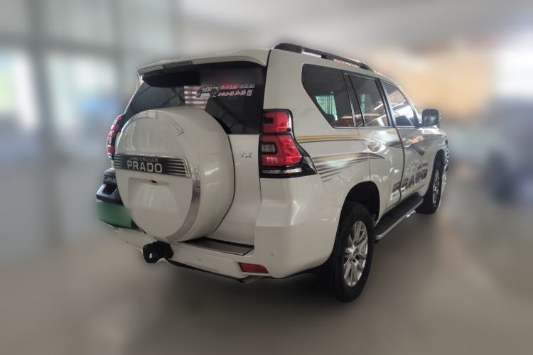 Used Toyota Prado 2018 3.5L Automatic TX-L with Rear-Mounted Spare Tire Rear Right 45 Deg