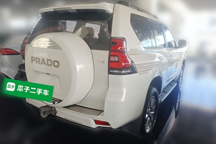 Used Toyota Prado 2018 3.5L Automatic TX-L NAVI with Rear-Mounted Spare Tire Rear Right 45 Deg