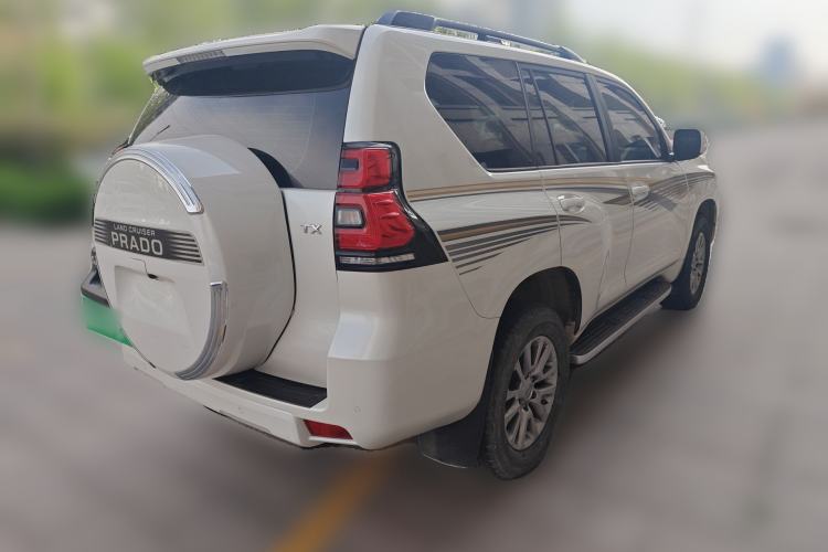 Used Toyota Prado 2018 3.5L Automatic TX-L with Rear-Mounted Spare Tire Rear Right 45 Deg