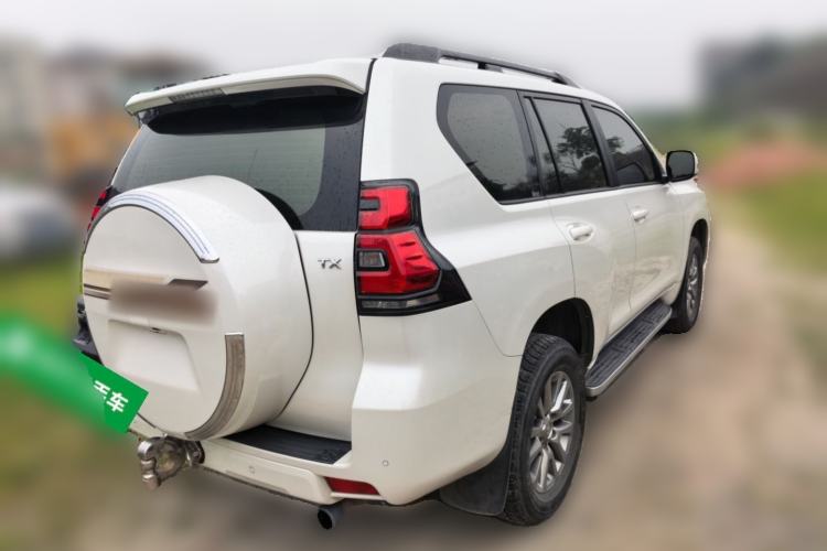 Used Toyota Prado 2018 3.5L Automatic TX-L NAVI with Rear-Mounted Spare Tire Rear Right 45 Deg