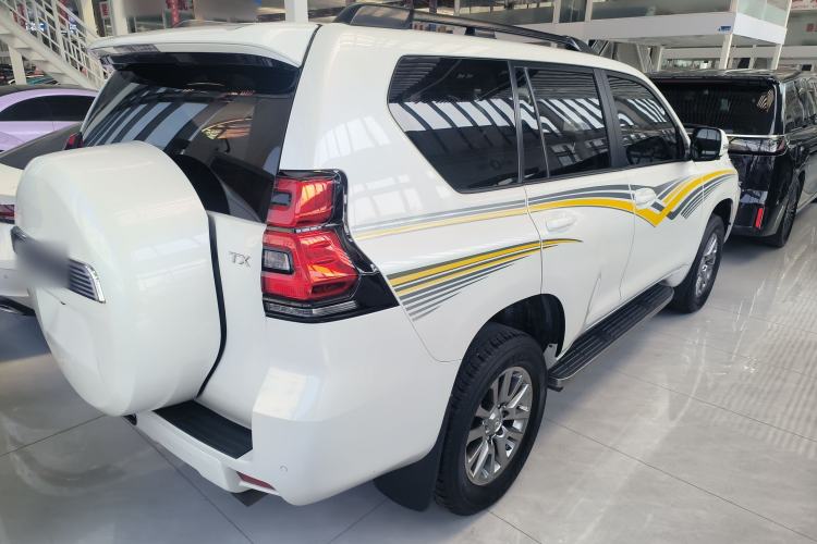 Used Toyota Prado 2018 3.5L Automatic TX-L with Rear-Mounted Spare Tire Rear Right 45 Deg