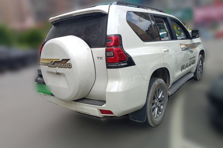 Used Toyota Prado 2018 3.5L Automatic TX-L with Rear-Mounted Spare Tire Rear Right 45 Deg
