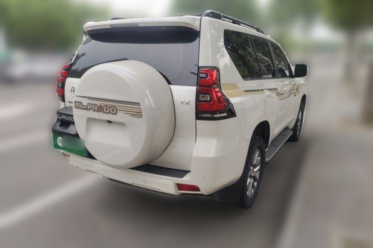 Used Toyota Prado 2018 3.5L Automatic TX-L NAVI with Rear-Mounted Spare Tire Rear Right 45 Deg