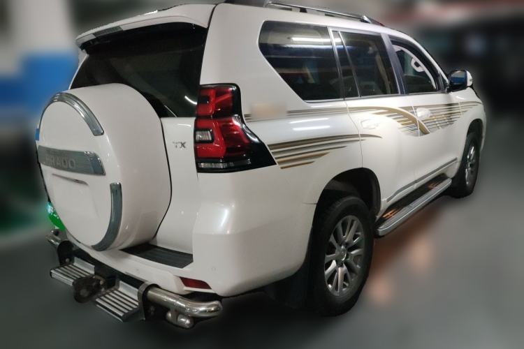Used Toyota Prado 2018 3.5L Automatic TX-L with Rear-Mounted Spare Tire Rear Right 45 Deg