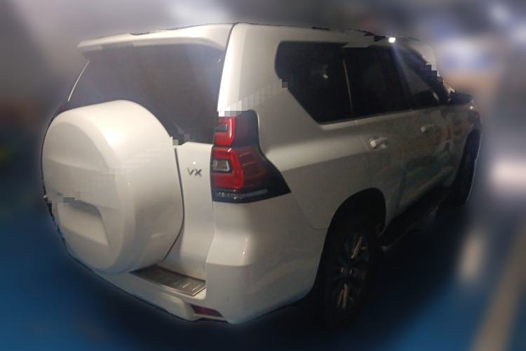 Used Toyota Prado 2018 3.5L Automatic VX NAVI with Rear-Mounted Spare Tire Rear Right 45 Deg