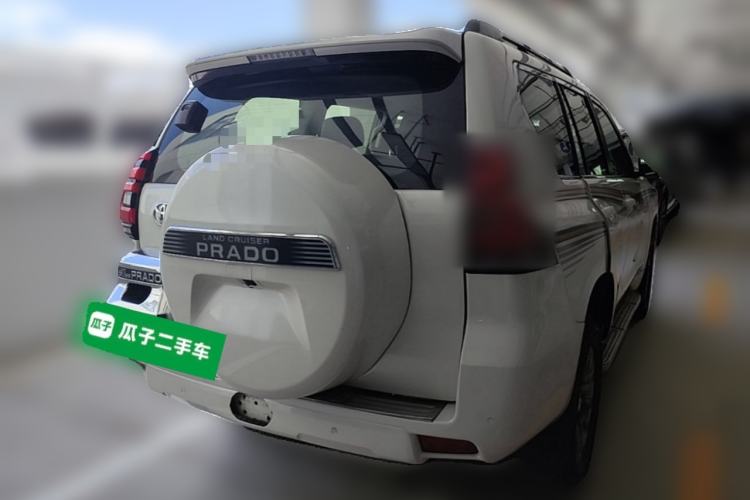 Used Toyota Prado 2018 3.5L Automatic TX-L with Rear-Mounted Spare Tire Rear Right 45 Deg