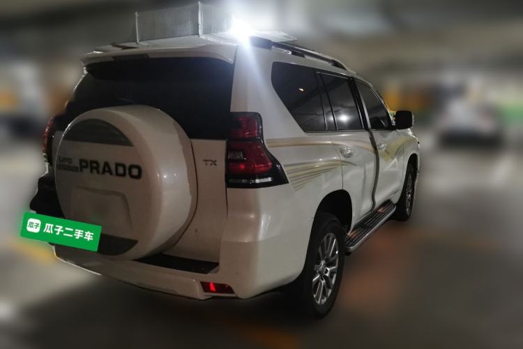 Used Toyota Prado 2018 3.5L Automatic TX-L with Rear-Mounted Spare Tire Rear Right 45 Deg