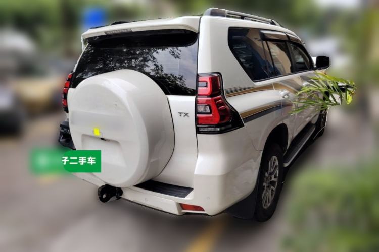 Used Toyota Prado 2018 3.5L Automatic TX-L with Rear-Mounted Spare Tire Rear Right 45 Deg