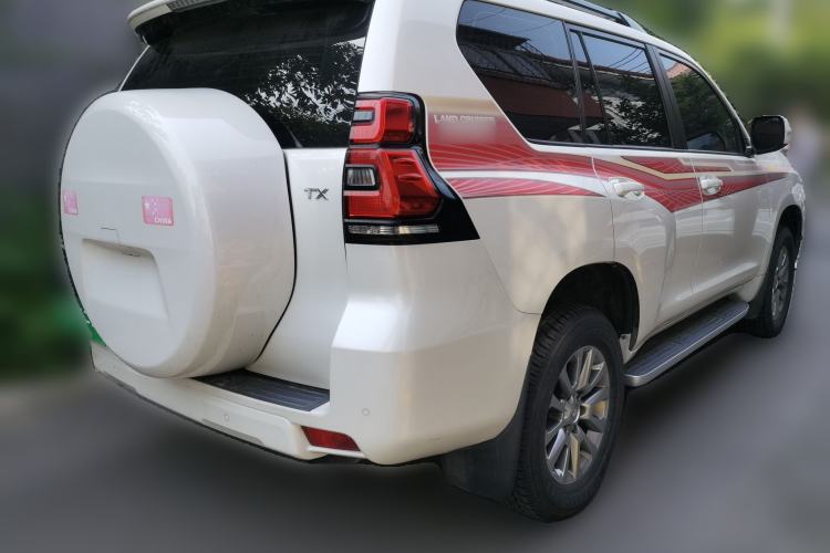 Used Toyota Prado 2018 3.5L Automatic TX-L with Rear-Mounted Spare Tire Rear Right 45 Deg