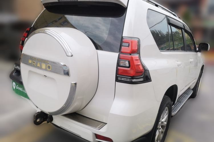 Used Toyota Prado 2018 3.5L Automatic TX-L with Rear-Mounted Spare Tire Rear Right 45 Deg