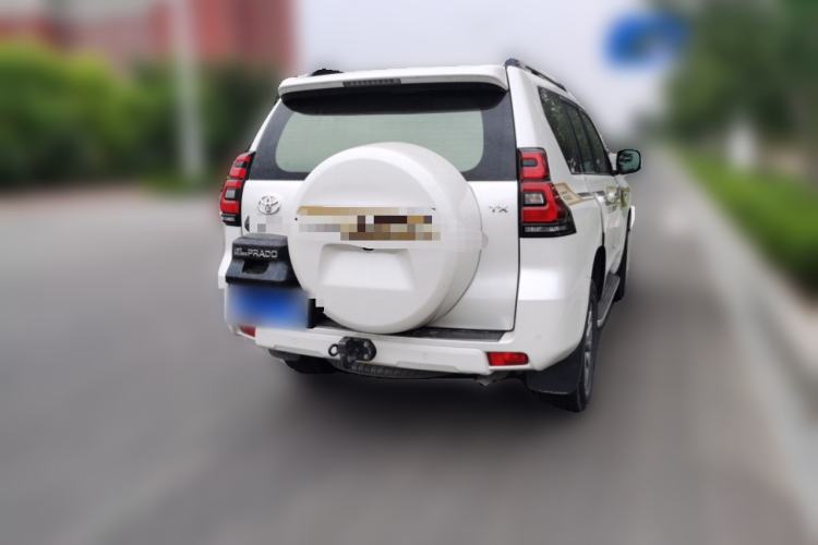 Used Toyota Prado 2018 3.5L Automatic TX-L NAVI with Rear-Mounted Spare Tire Rear Right 45 Deg