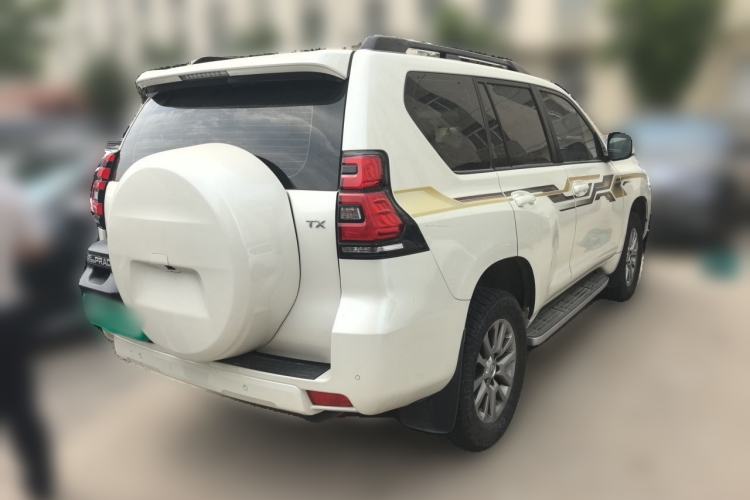 Used Toyota Prado 2018 3.5L Automatic TX-L NAVI with Rear-Mounted Spare Tire Rear Right 45 Deg