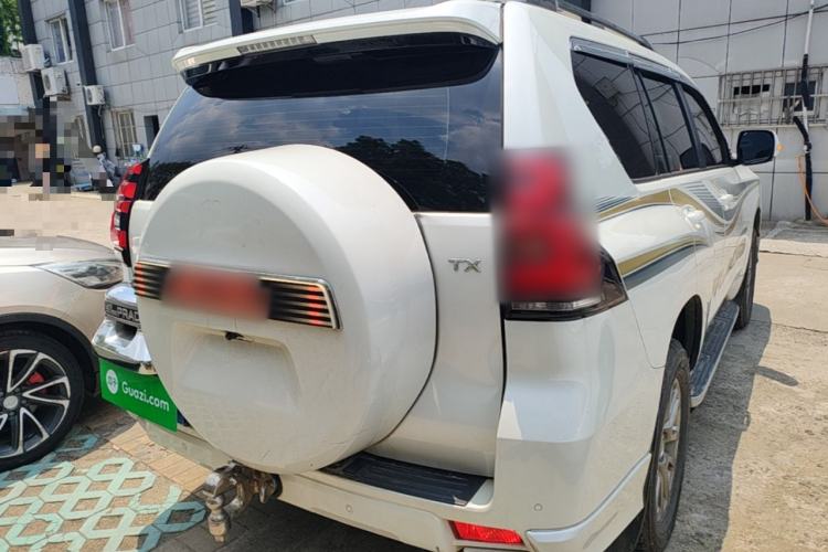 Used Toyota Prado 2018 3.5L Automatic TX-L with Rear-Mounted Spare Tire Rear Right 45 Deg