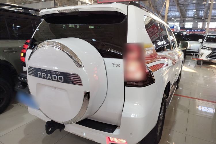 Used Toyota Prado 2018 3.5L Automatic TX-L with Rear-Mounted Spare Tire Rear Right 45 Deg