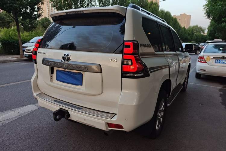Used Toyota Prado 2018 3.5L Automatic TX-L NAVI Rear Right 45 Deg
