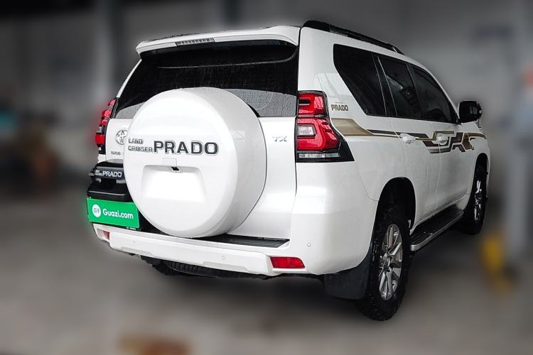 Used Toyota Prado 2018 3.5L Automatic TX-L with Rear-Mounted Spare Tire Rear Right 45 Deg