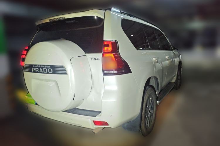 Used Toyota Prado 2018 3.5L Automatic TX-L with Rear-Mounted Spare Tire Rear Right 45 Deg