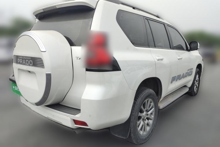 Used Toyota Prado 2018 3.5L Automatic TX-L with Rear-Mounted Spare Tire Rear Right 45 Deg