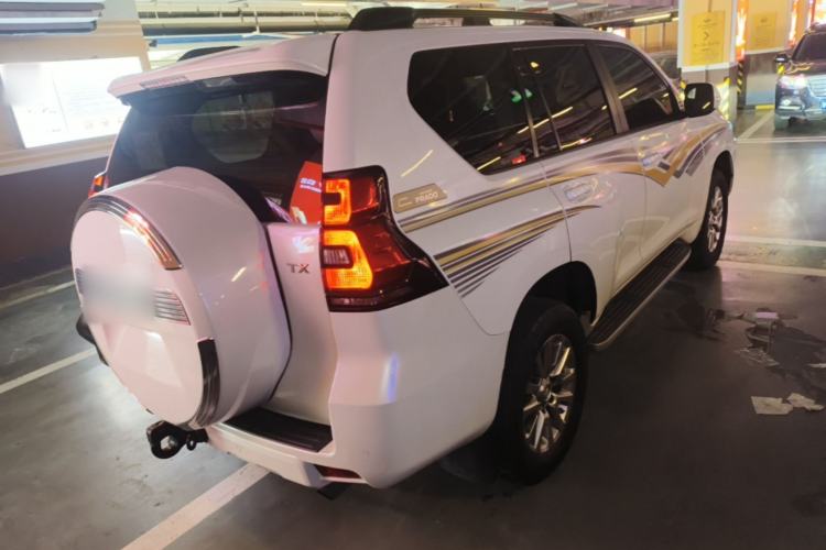 Used Toyota Prado 2018 3.5L Automatic TX-L NAVI with Rear-Mounted Spare Tire Rear Right 45 Deg