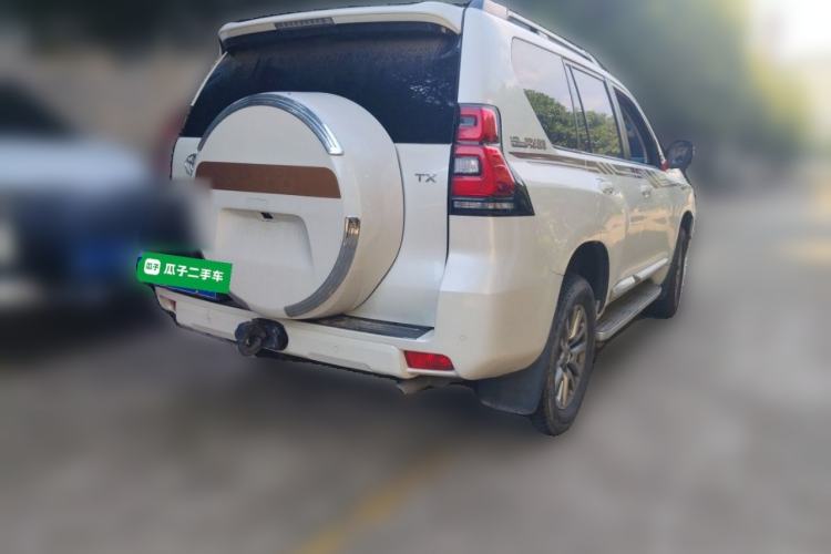 Used Toyota Prado 2018 3.5L Automatic TX-L NAVI with Rear-Mounted Spare Tire Rear Right 45 Deg