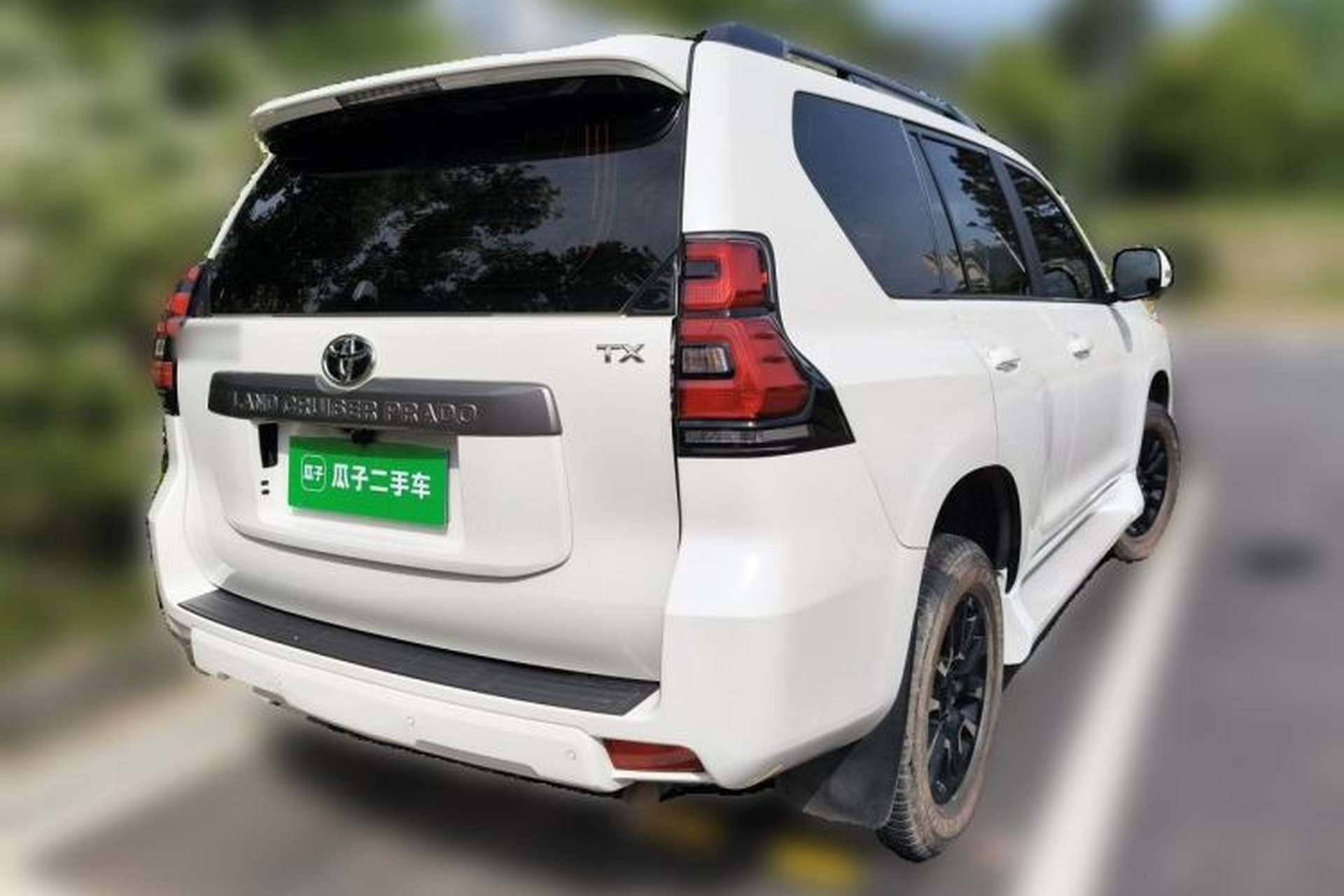 Used Toyota Prado 2018 3.5L Automatic TX Rear Right 45 Deg