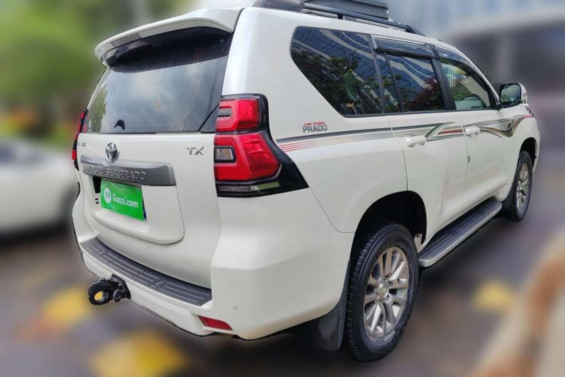 Used Toyota Prado 2018 3.5L Automatic TX-L Rear Right 45 Deg
