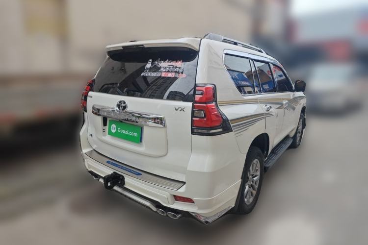 Used Toyota Prado 2018 3.5L Automatic TX-L with Rear-Mounted Spare Tire Rear Right 45 Deg