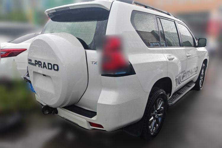 Used Toyota Prado 2018 3.5L Automatic TX-L with Rear-Mounted Spare Tire Rear Right 45 Deg